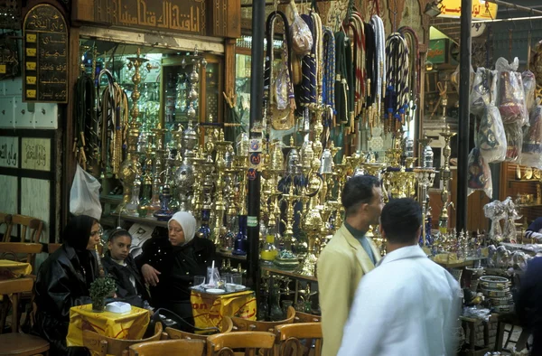 Mercado na cidade velha de Cairo — Fotografia de Stock