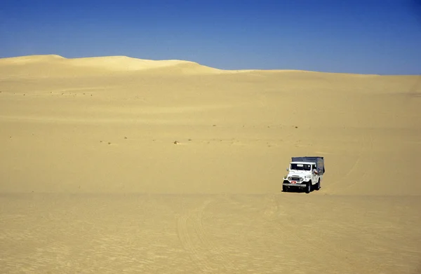 Paysage et nature dans le désert blanc en Egypte — Photo