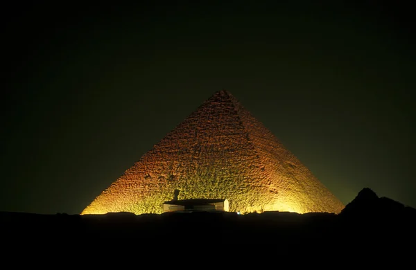 Αφρική Αίγυπτος Κάιρο πυραμίδες της Γκίζας — Φωτογραφία Αρχείου