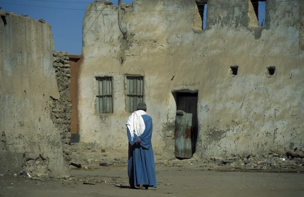 Old town of the Oasis and village of Siwa — Stock Photo, Image