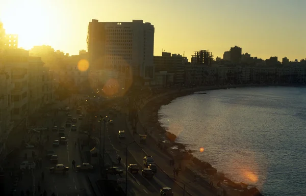 Afrika Mısır İskenderiye şehir — Stok fotoğraf