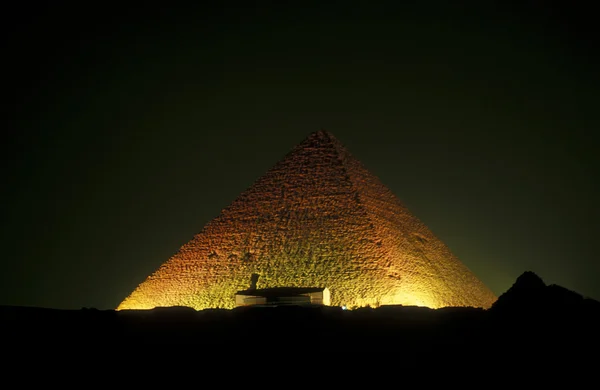 Pyramidy v Gíze Afrika Egypt Káhira — Stock fotografie