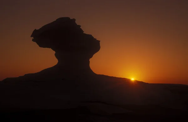 ÁFRICA EGITO SAARA FARAFRA DESERTO BRANCO — Fotografia de Stock