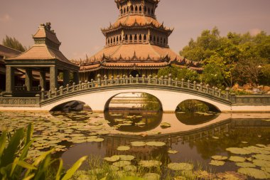 Muang Boran geleneksel tapınakta