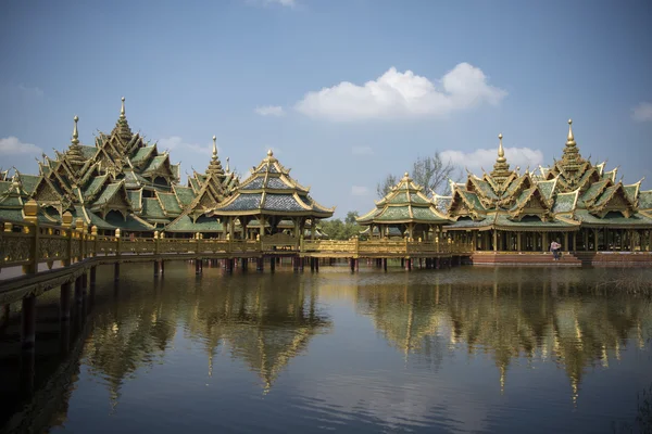 Tempio tradizionale di Muang Boran — Foto Stock