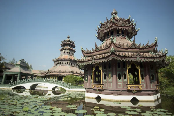 Traditionele tempel in Muang Boran — Stockfoto