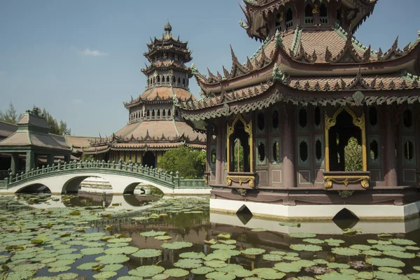 Tempio tradizionale di Muang Boran — Foto Stock