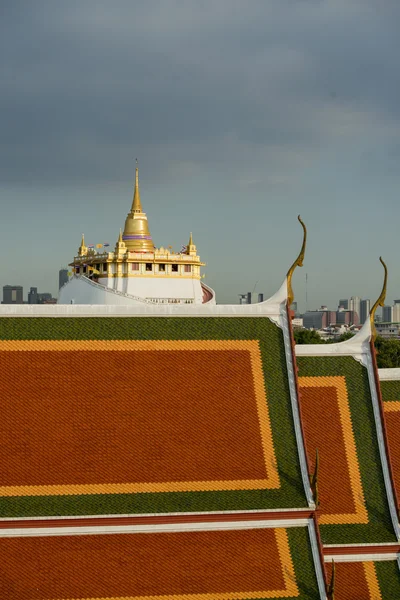 Tailândia Bangkok Wat Ratchanatdaram Golden Mount — Fotografia de Stock