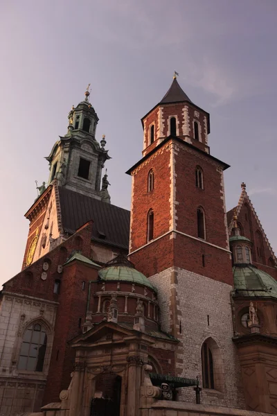 Королівський палац у Вавелі — стокове фото