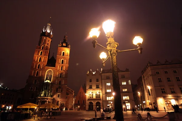 Πλατεία Rynek Glowny — Φωτογραφία Αρχείου