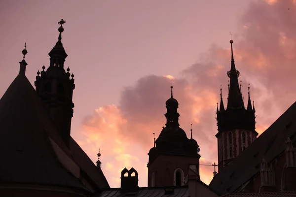 Praça Rynek Glowny — Fotografia de Stock