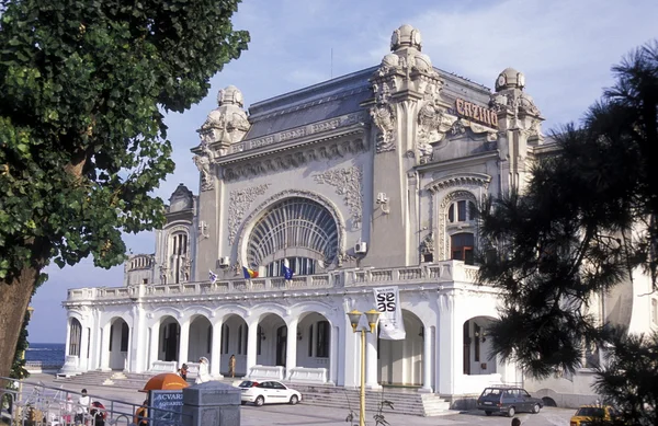 Cazino a város Constanta, Románia — Stock Fotó