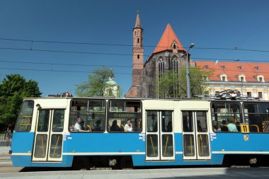 İtalyan tren Wroclaw eski şehir