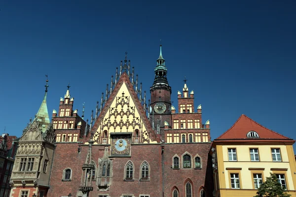Stary πλατεία Rynek στο Wroclaw — Φωτογραφία Αρχείου