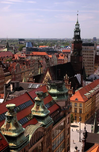 Stary Rynek square in Wroclaw — Stock Photo, Image