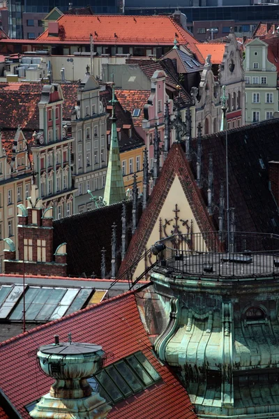 Stary Rynek Wrocławski Rynek — Zdjęcie stockowe