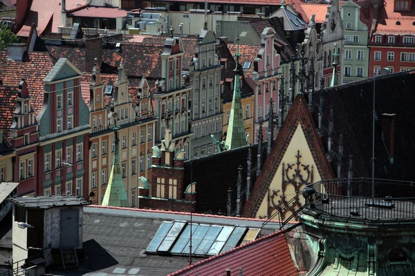 Stary Rynek Wrocławski Rynek — Zdjęcie stockowe