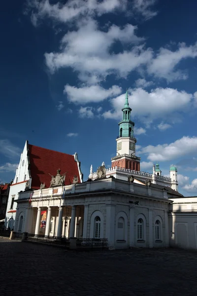 Streunender Rynek-Platz in Posen — Stockfoto