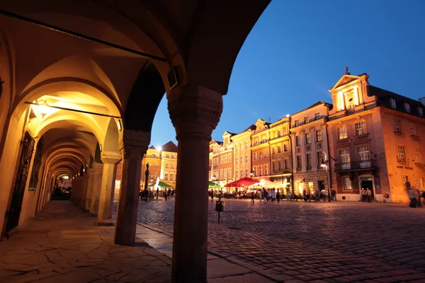 Stray Rynek square in Poznan — Stock Photo, Image