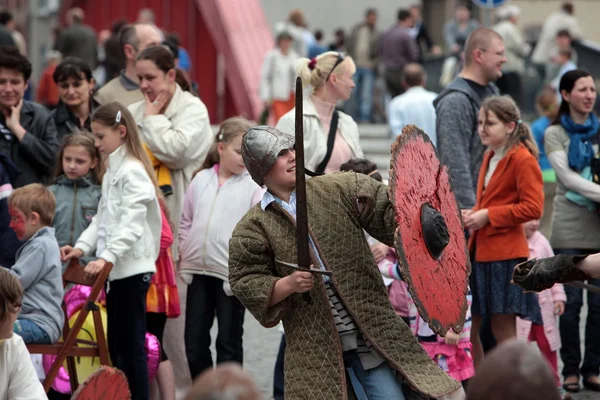 Feria familiar en el casco antiguo de Poznan —  Fotos de Stock