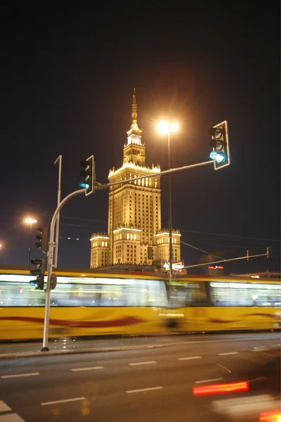 Дворец культуры в Варшаве — стоковое фото