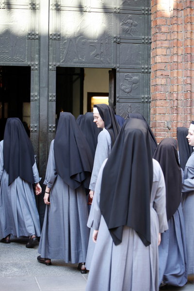 Уличная сцена в старом городе Уорсоу
