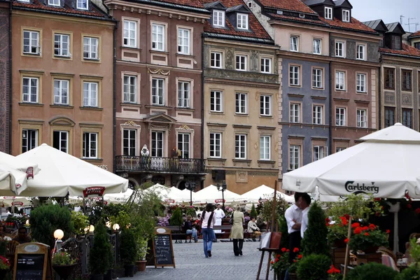 Old town in the City of Warsaw — Stock Photo, Image
