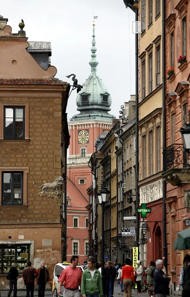Stare Miasto w mieście Warszawa — Zdjęcie stockowe