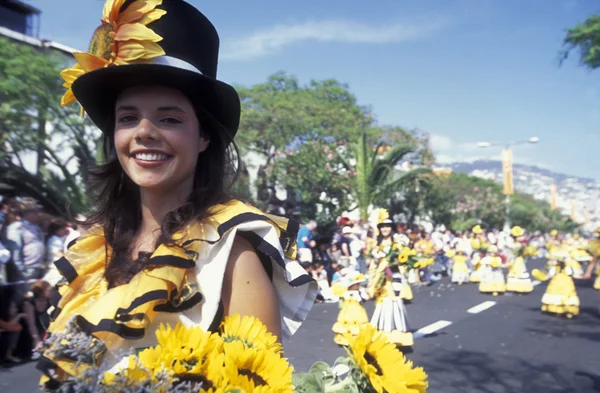 Parade of the Spring Flower Festival — Zdjęcie stockowe