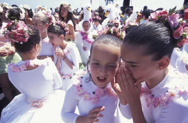 Parade of the Spring Flower Festival — стокове фото