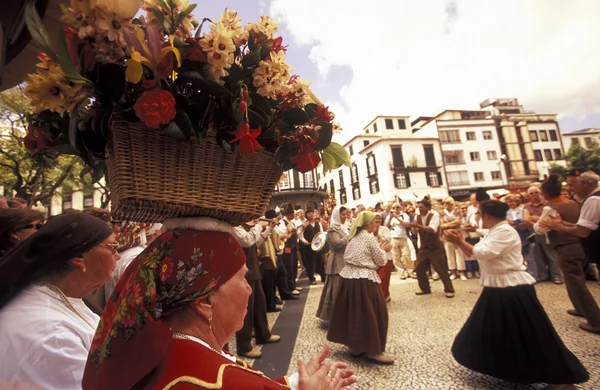 Parade of the Spring Flower Festival — Stock Photo, Image