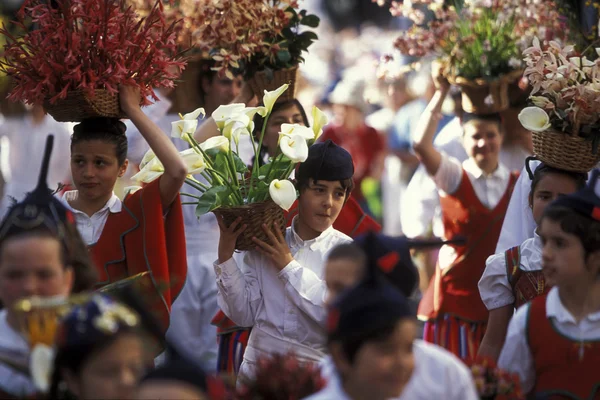 Parade of the Spring Flower Festival — Stockfoto