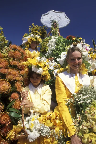 Parade of the Spring Flower Festival — Stock Photo, Image