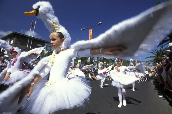 Parade of the Spring Flower Festival — Stockfoto