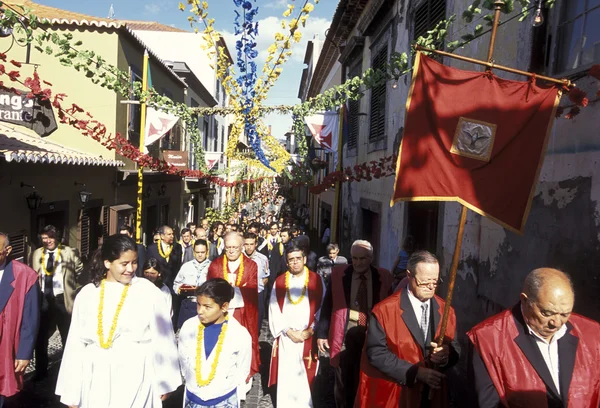 Parade of the Spring Flower Festival — Stock Photo, Image