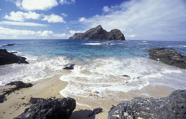 Pláž na ostrově Porto Santo — Stock fotografie