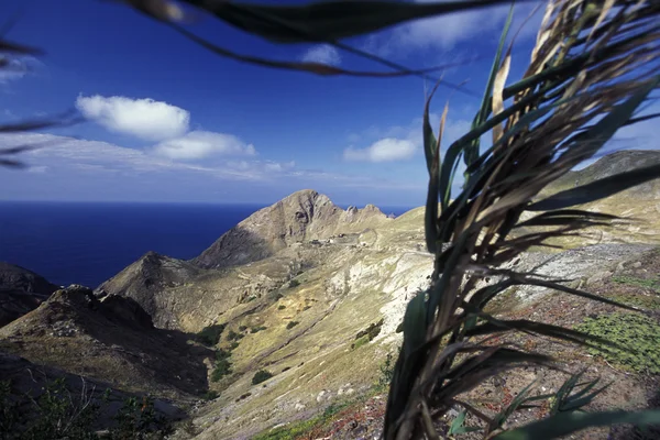 Pobřeží na ostrově Porto Santo — Stock fotografie