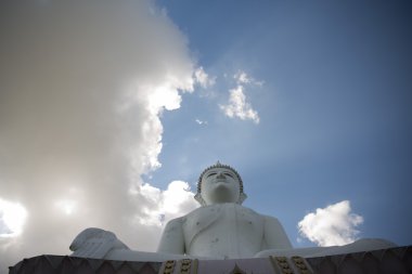 Big Buddha statue clipart