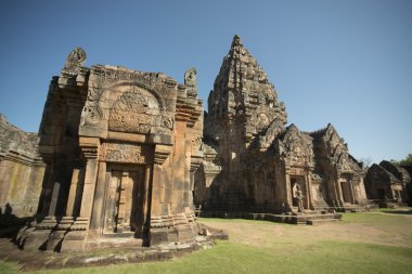 Tayland Isan Buri Ram Prasat Phanom basamak