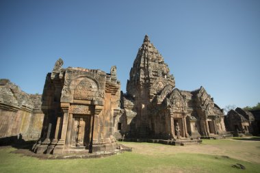 Tayland Isan Buri Ram Prasat Phanom basamak