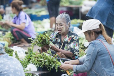 sebze pazarı Tayland Köyü