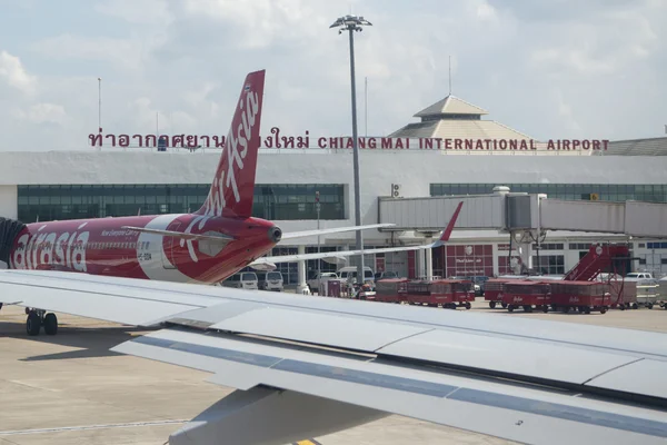 THAILAND CHIANG MAI AIRPORT — Stock Photo, Image