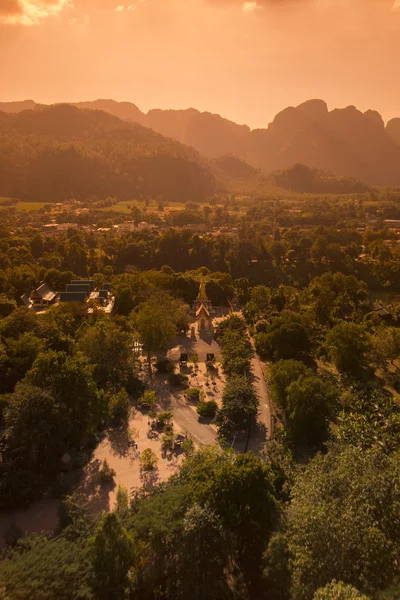 Village of Thong Pha Phum — Stock Photo, Image