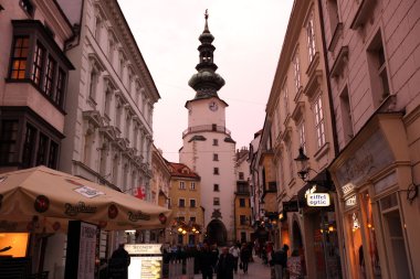 Slovakya'da Bratislava şehir
