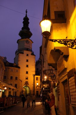 Slovakya'da Bratislava şehir