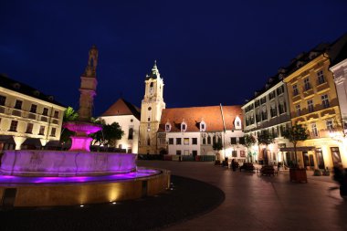 Slovakya'da Bratislava şehir