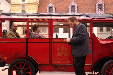 Slovakya'da Bratislava şehir