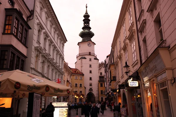 Bratislava město na Slovensku — Stock fotografie