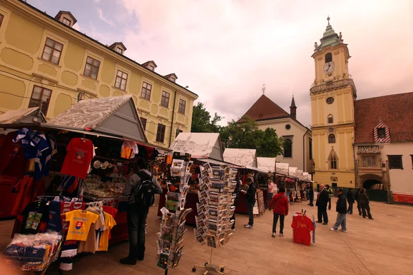 Bratislava Stadt in der Slowakei — Stockfoto