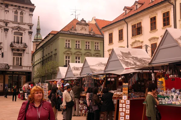 Братислава місто в Словаччині — стокове фото